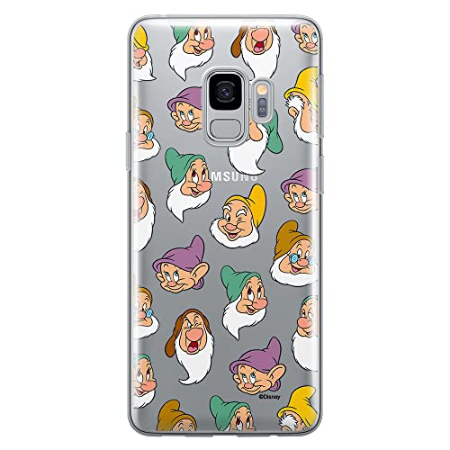 ERT GROUP etui na telefon Samsung S9, case oryginalny i oficjalnie licencjonowany przez Disney, wzór Snow White and the Seven Dwarfs 015, optymalnie dopasowane, plecki z TPU częściowo przeźroczyste