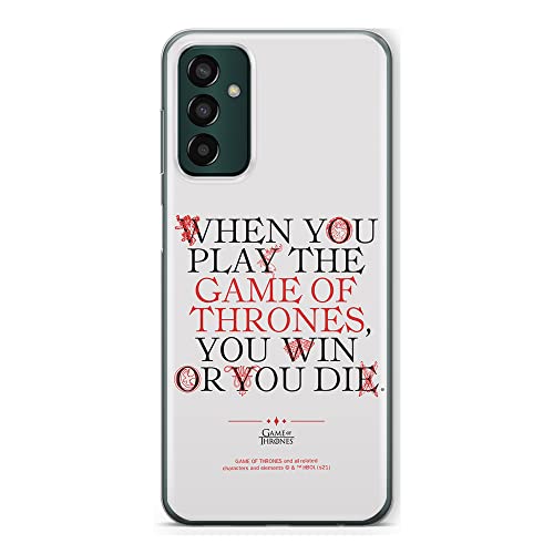 ERT GROUP etui na telefon Samsung M13 4G, case oryginalny i oficjalnie licencjonowany przez Game of Thrones, wzór 009, optymalnie dopasowane, plecki z TPU
