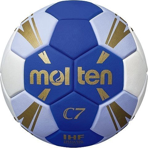 Molten, Piłka ręczna, H2C3500-BW, niebieski, rozmiar 2