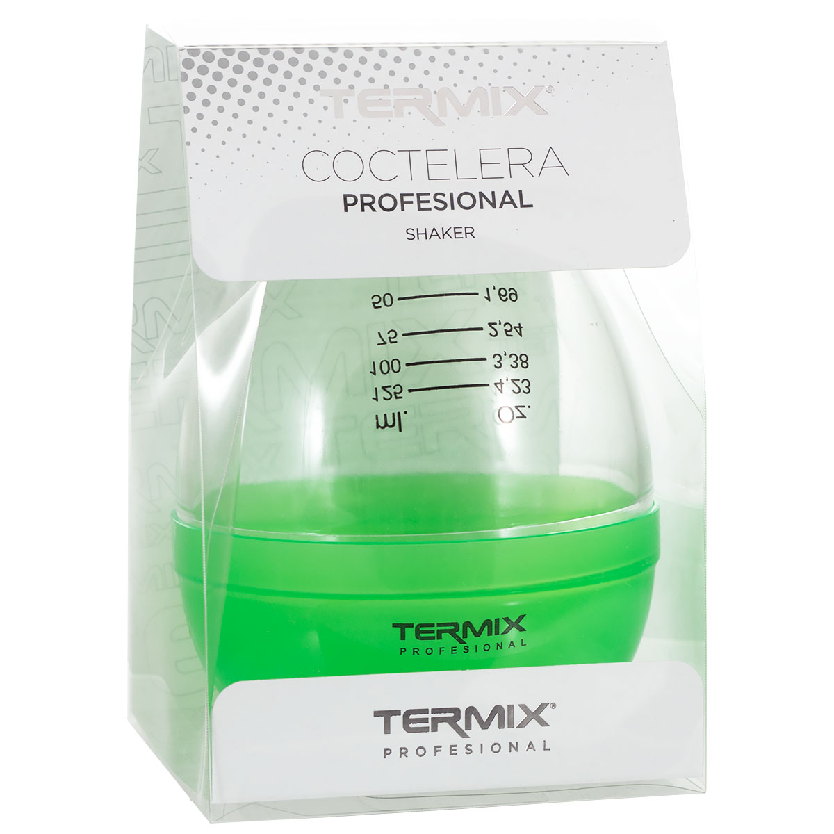Shaker do farb Termix zielony 125ml
