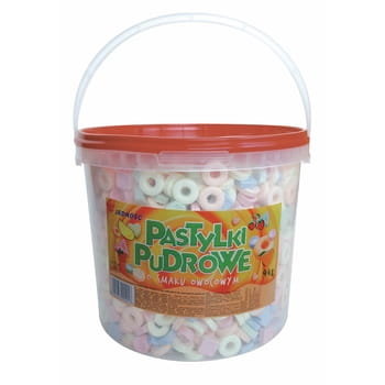 Jedność Pastylki owocowe wiadra 4kg
