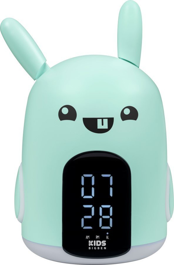 RKIDSRABBIT BIGBEN Budzik & Lampka nocna dla dzieci