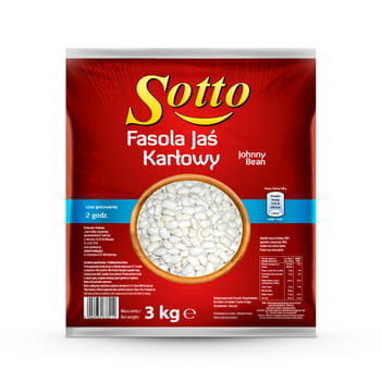 SOTTO FASOLA PIĘKNY JAŚ KARŁOWY 3KG 84596980