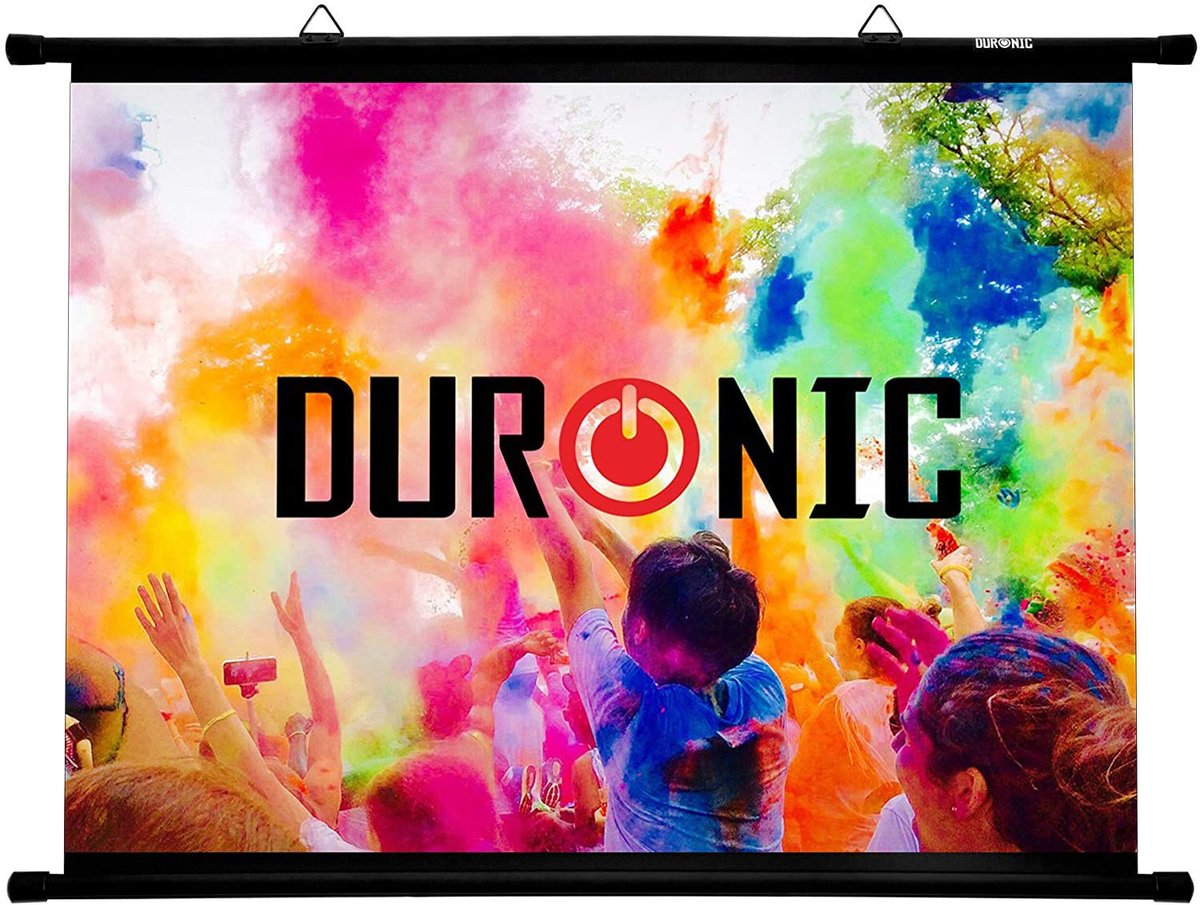 Duronic BPS50 4:3 Ekran projekcyjny tło projektora