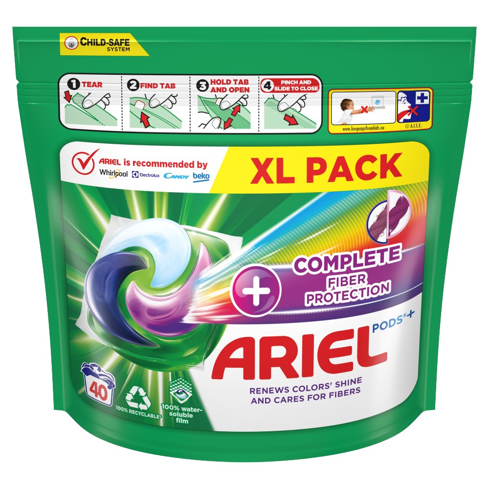 Ariel PODS+, kapsułki do prania 40 prań