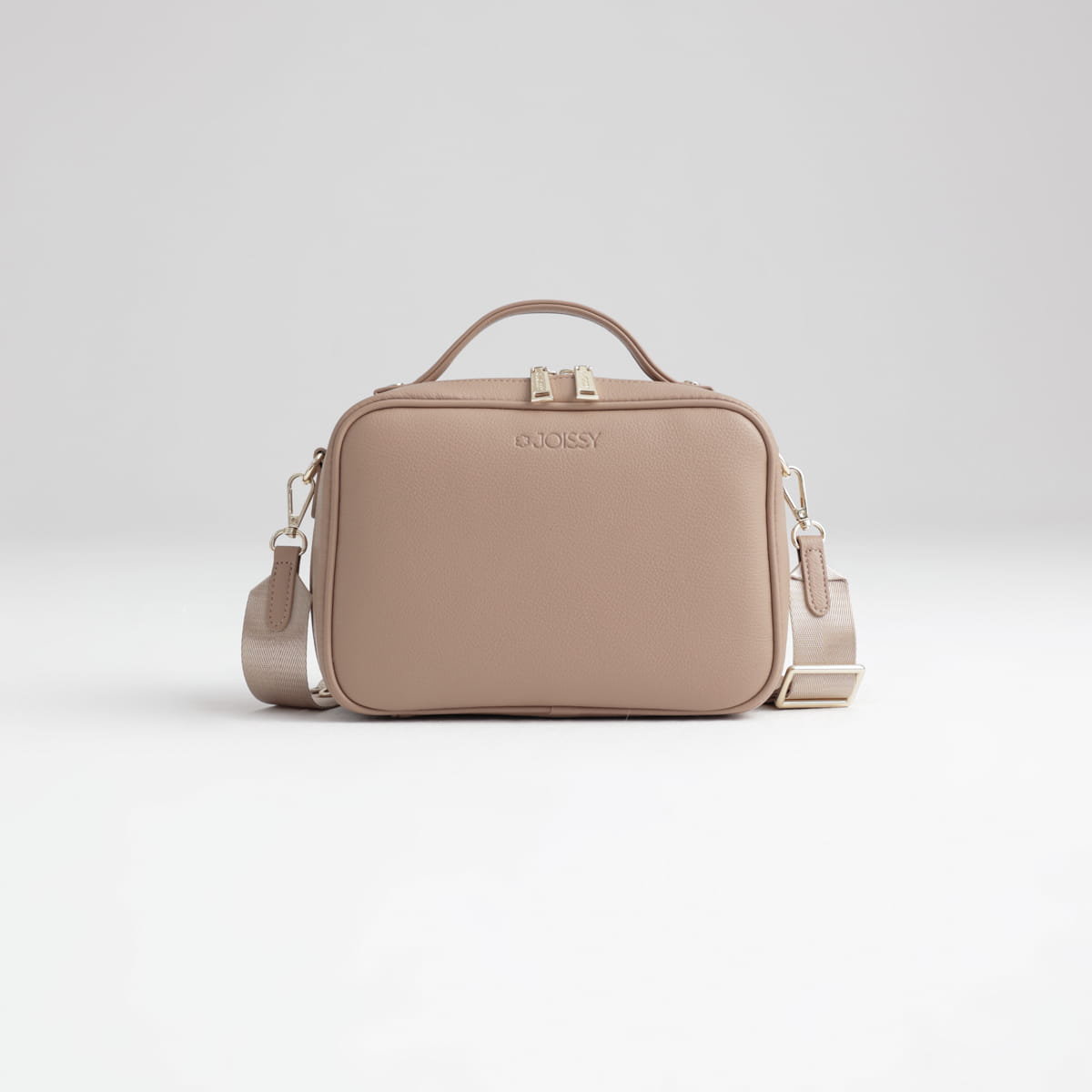 Torebka crossbody i organizer do wózka 2w1 dla Mamy VERA blush beige
