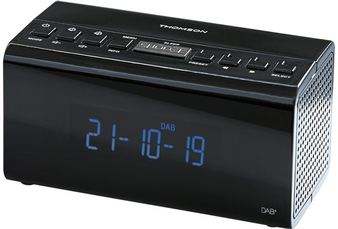 Thomson CR50DAB -.   Radiobudzik z tunerem cyfrowym DAB+ i FM