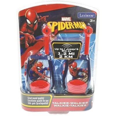 Zabawka krótkofalówka LEXIBOOK Spider Man TW25SP | Bezpłatny transport