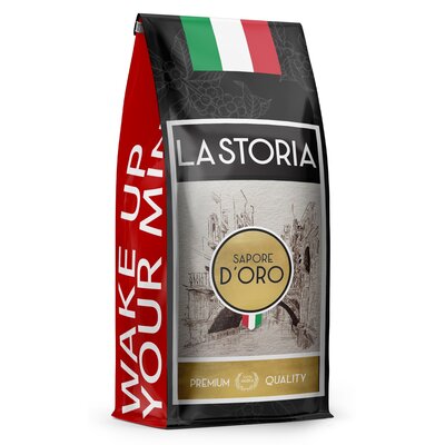 Kawa ziarnista BLUE ORCA COFFEE La Storia Oro Arabica 1 kg