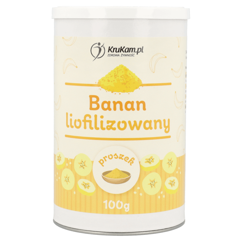 Banan liofilizowany proszek 100g