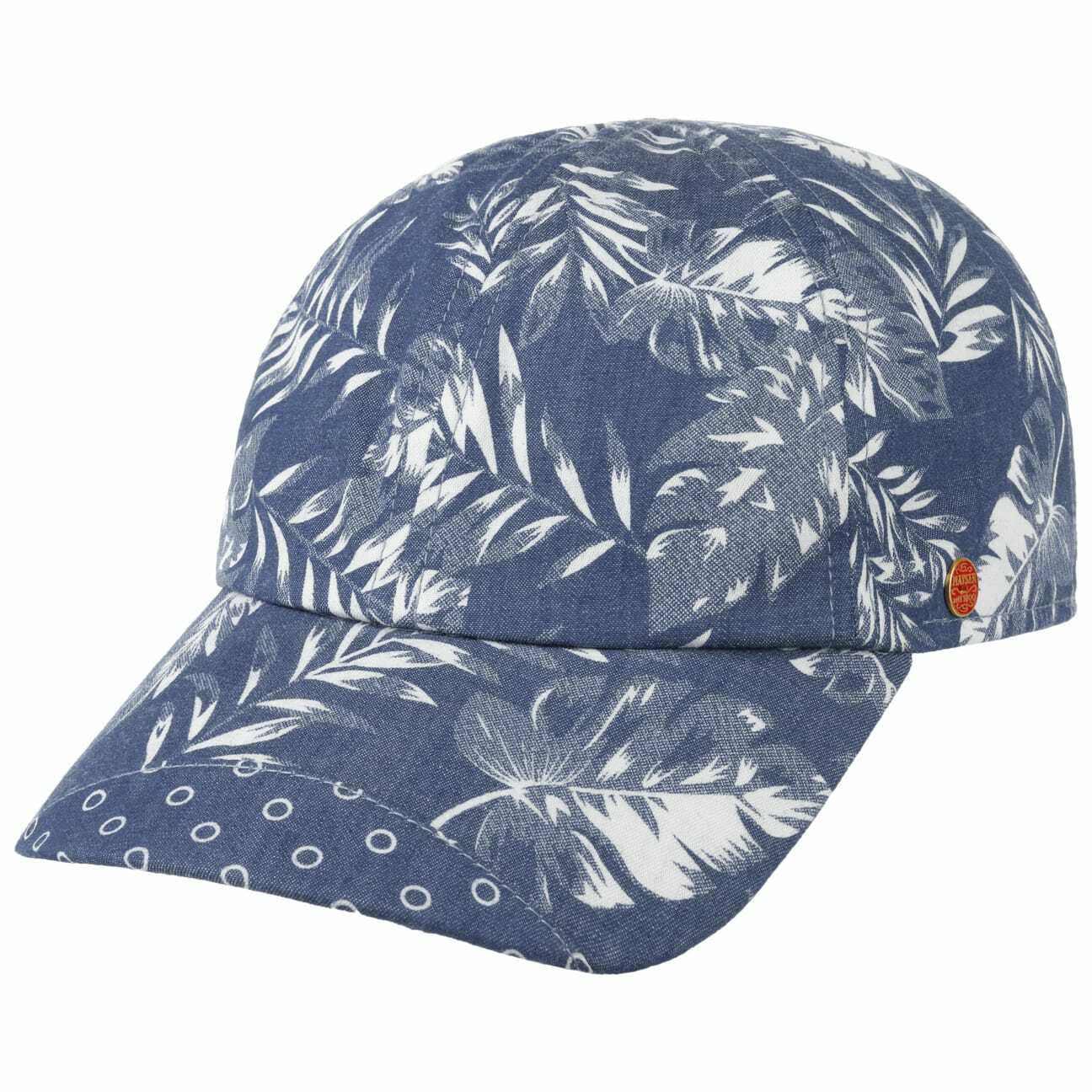 Czapka Flower by Mayser, denim, 56 cm