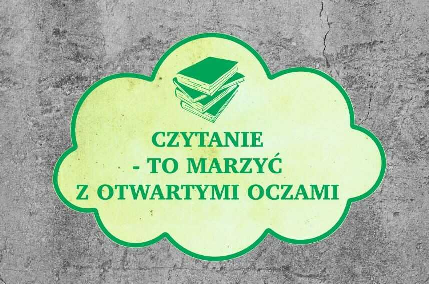 Naklejka na podłogę chmurka: Czytanie to marzyć z otwartymi oczami