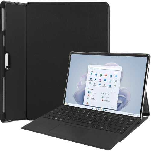 Bizon Etui Case Tab Croc do Microsoft Surface Pro 9, czarne
