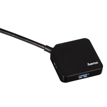 Hama HUB USB HUB 14 USB 3.0 CZARNY - 000121900000