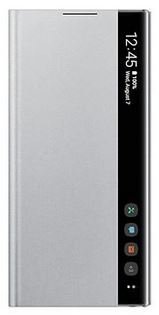 Samsung Clear View Cover do Galaxy Note 10 srebrny