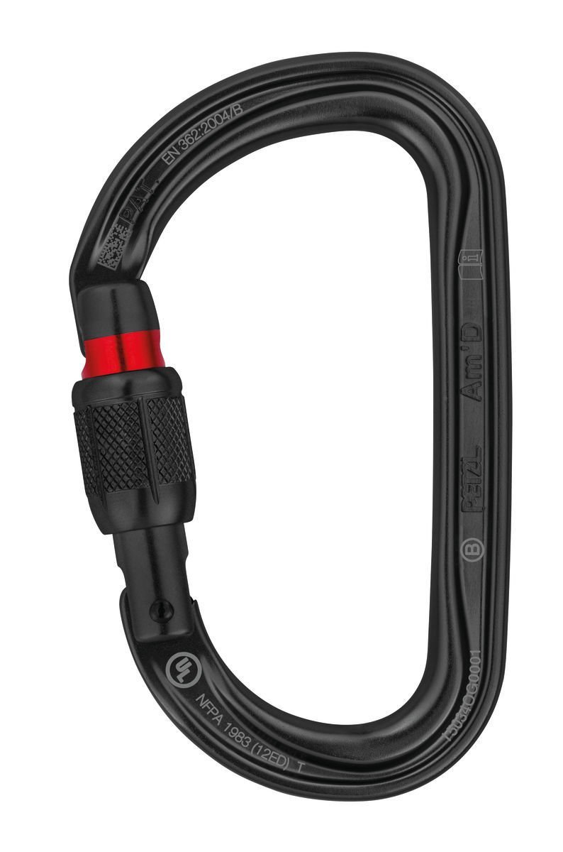 Petzl Karabinek AmD SL - czarny M34A SLN