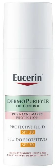 Zdjęcia - Kremy i toniki Eucerin DermoPurifyer Oil Control Protective Fluid SPF30 krem do twarzy na 