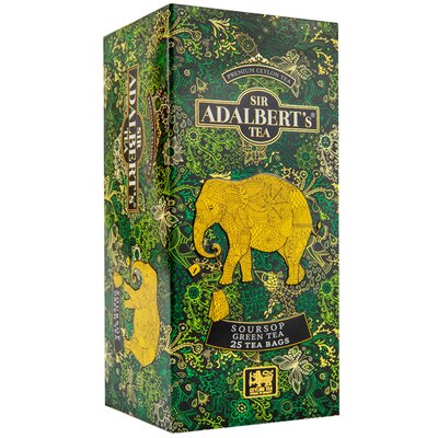 Sir Adalbert's Tea Sir Adalbert's Soursop Green Tea 25 torebek 1857