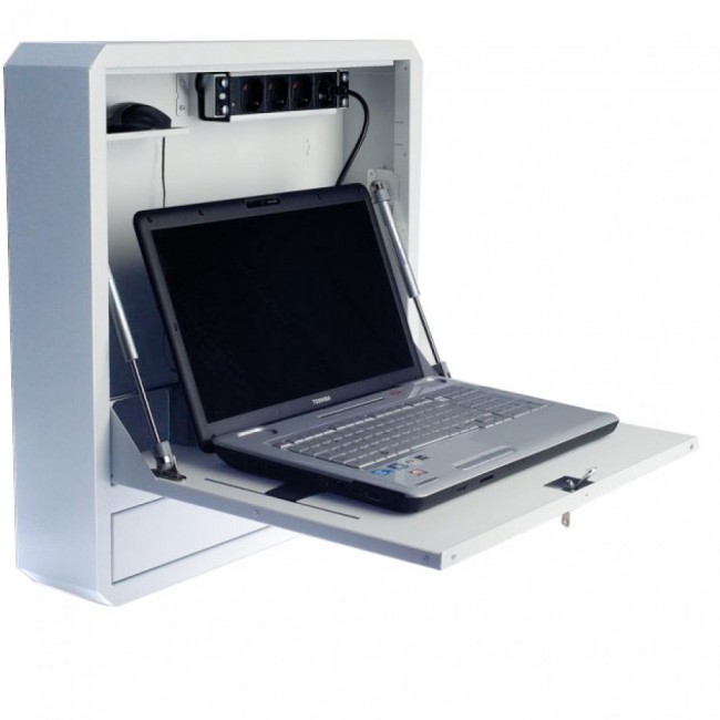 Techly 105056 Szafka ścienna zabezpieczająca do notebooka 19
