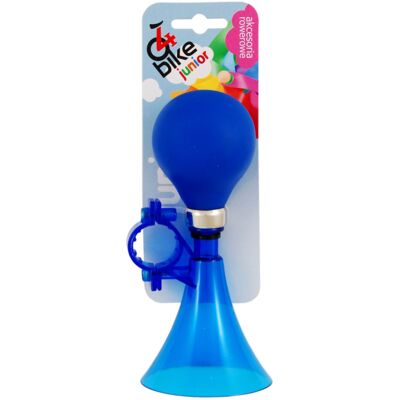 Trąbka rowerowa dziecięca kolor-fluor plastikowa 4bike junior