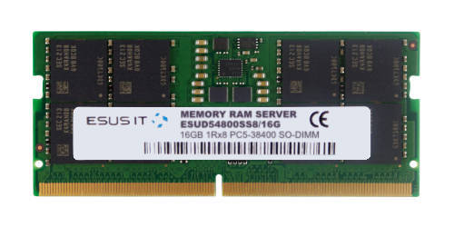 Pamięć RAM 1x 16GB ESUS IT SO-DIMM DDR5 4800MHz PC5-38400 | ESUD54800SS8/16G