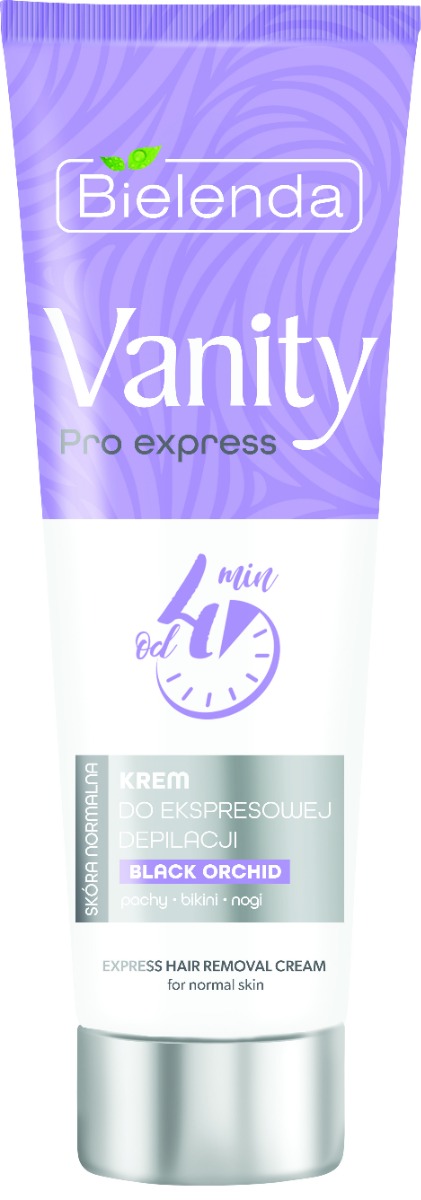 Bielenda Vanity Pro Express Krem do ekspresowej depilacji skóra normalna Black Orchid 75 ml