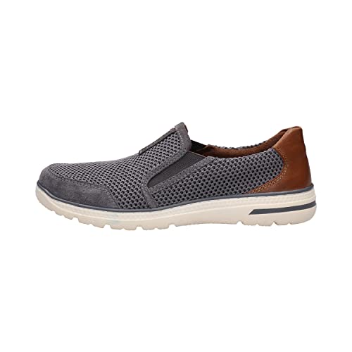 bugatti Męskie klapki BAX Comfort Slipper, szare, 43 EU, szary, 43 EU Weit
