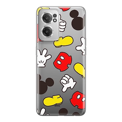 ERT GROUP etui na telefon Oneplus NORD CE 2, case oryginalny i oficjalnie licencjonowany przez Disney, wzór Mickey 046, optymalnie dopasowane, plecki z TPU częściowo przeźroczyste