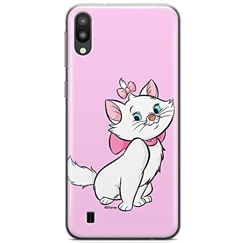 ERT GROUP etui na telefon Samsung M10, case oryginalny i oficjalnie licencjonowany przez Disney, wzór Marie 007, optymalnie dopasowane, plecki z TPU