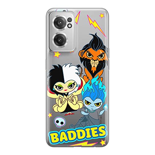 Etui dedykowane do OnePlus NORD CE 2 wzór:  Złoczyńcy Disney'a 004 oryginalne i oficjalnie licencjonowane