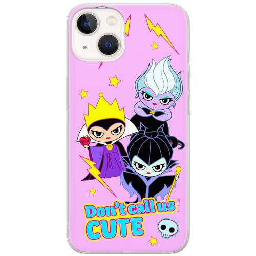ERT GROUP etui na telefon Apple Iphone 13, case oryginalny i oficjalnie licencjonowany przez Disney, wzór Disney Villains 003, optymalnie dopasowane, plecki z TPU