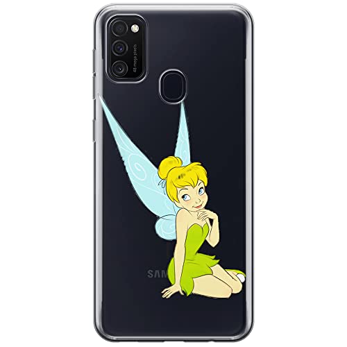 ERT GROUP etui na telefon Samsung M21 / M30S, case oryginalny i oficjalnie licencjonowany przez Disney, wzór Tinker Bell 005, optymalnie dopasowane, plecki z TPU częściowo przeźroczyste