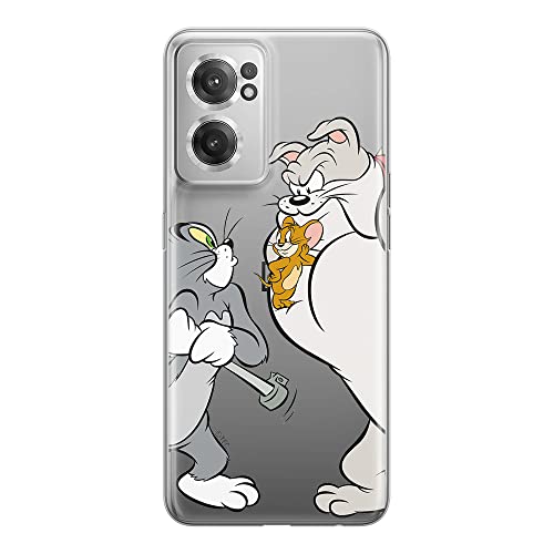Etui dedykowane do OnePlus NORD CE 2 wzór:  Tom i Jerry 001 oryginalne i oficjalnie licencjonowane