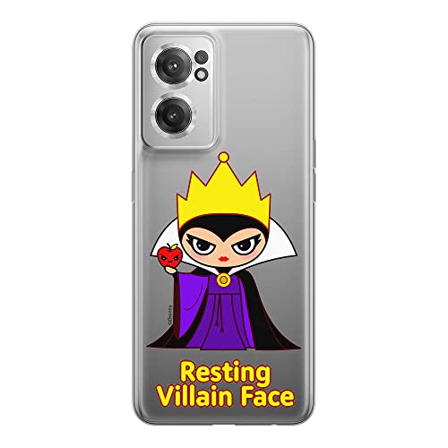 ERT GROUP etui na telefon Oneplus NORD CE 2, case oryginalny i oficjalnie licencjonowany przez Disney, wzór The Evil Queen 002, optymalnie dopasowane, plecki z TPU częściowo przeźroczyste