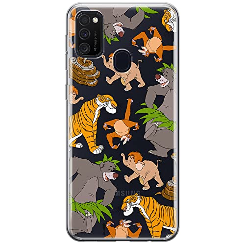 ERT GROUP etui na telefon Samsung M21 / M30S, case oryginalny i oficjalnie licencjonowany przez Disney, wzór Jungle Book 003, optymalnie dopasowane, plecki z TPU częściowo przeźroczyste
