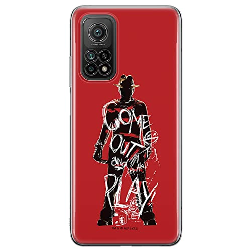 ERT GROUP etui na telefon Xiaomi REDMI NOTE 9T, case oryginalny i oficjalnie licencjonowany przez Horror, wzór Nightmare of Elm Street 006, optymalnie dopasowane, plecki z TPU