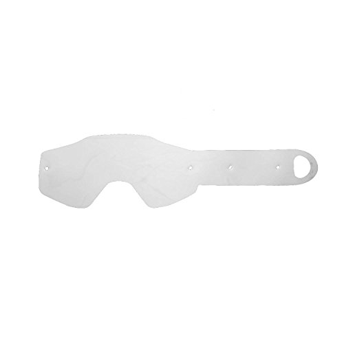 SeeCle Lens a strappo compatible per occhiale/maschera Cross Ethen Zerosei GP/Basic/Evolution Kit 10 szt., Unisex Dorosły, Przezroczysty, Jeden rozmiar