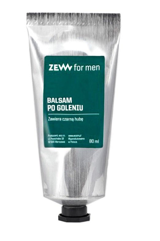 Zew For Men Zew For Men Balsam po goleniu zawiera czarną hubę 80ml