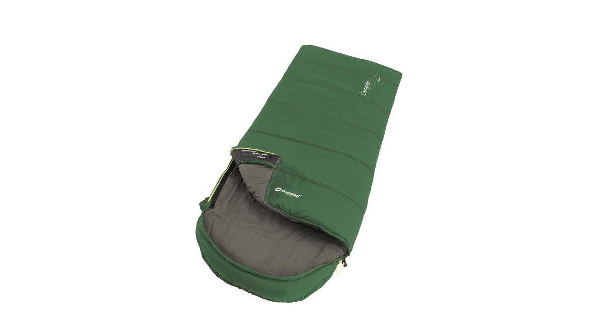 OUTWELL Campion Sleeping Bag Youth, green Left Zipper 2021