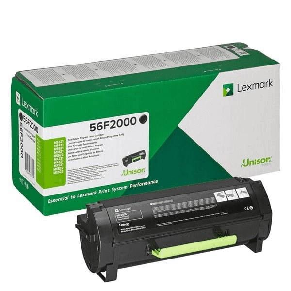 Lexmark Toner Lexmark do MS321/421/521| 621|MX321| 6 000 str | black (56F2000)