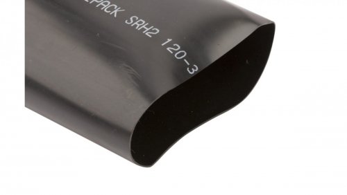 CellPack Rura termokurczliwa pogrubiana SRH2/120-34/1000mm/B z klejem czarna 127431 127431