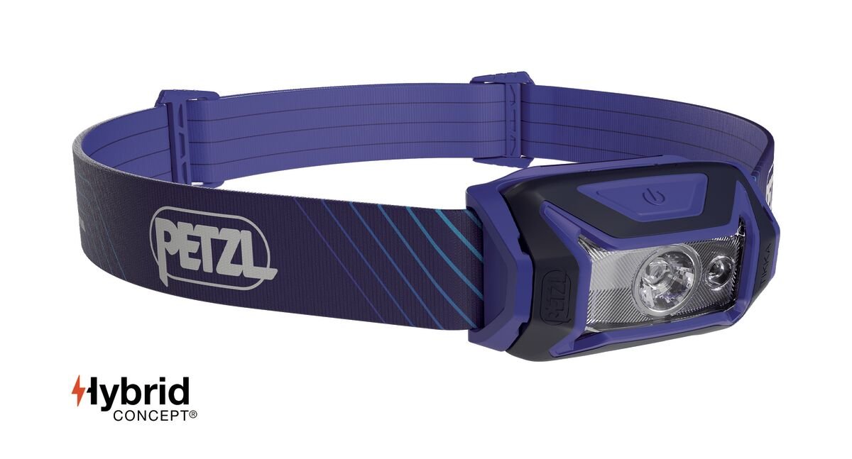 Latarka czołowa Petzl Tikka Core 2022 - Blue - 450 lumenów (E067AA01)