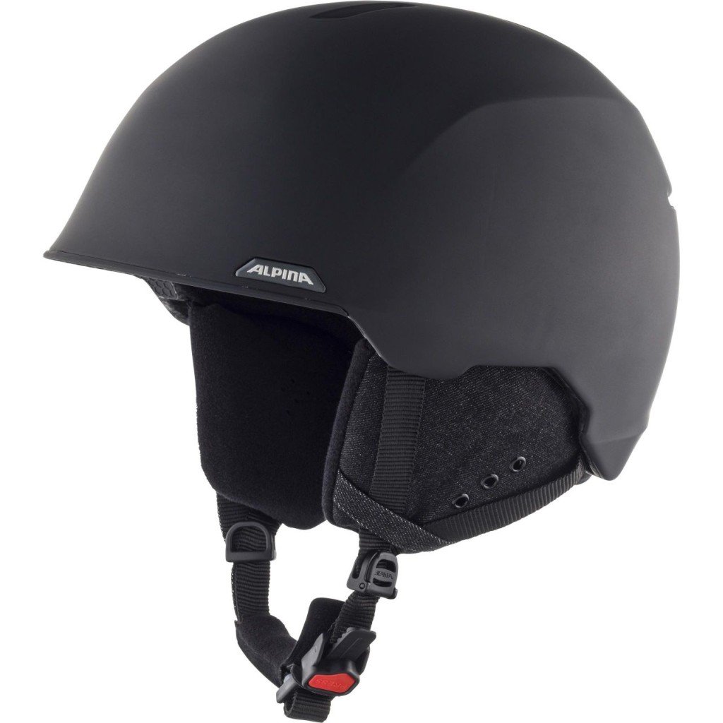 Alpina Albona Kask, black matt 58-61cm 2019 Kaski narciarskie
