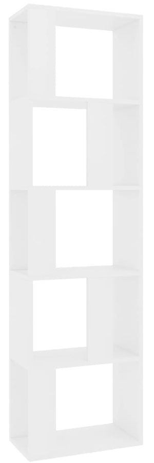 Biały nowoczesny regał stojący N1-R63