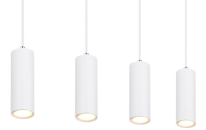 Globo Robby 57911-4HW lampa wisząca zwis 4x35W GU10 biała