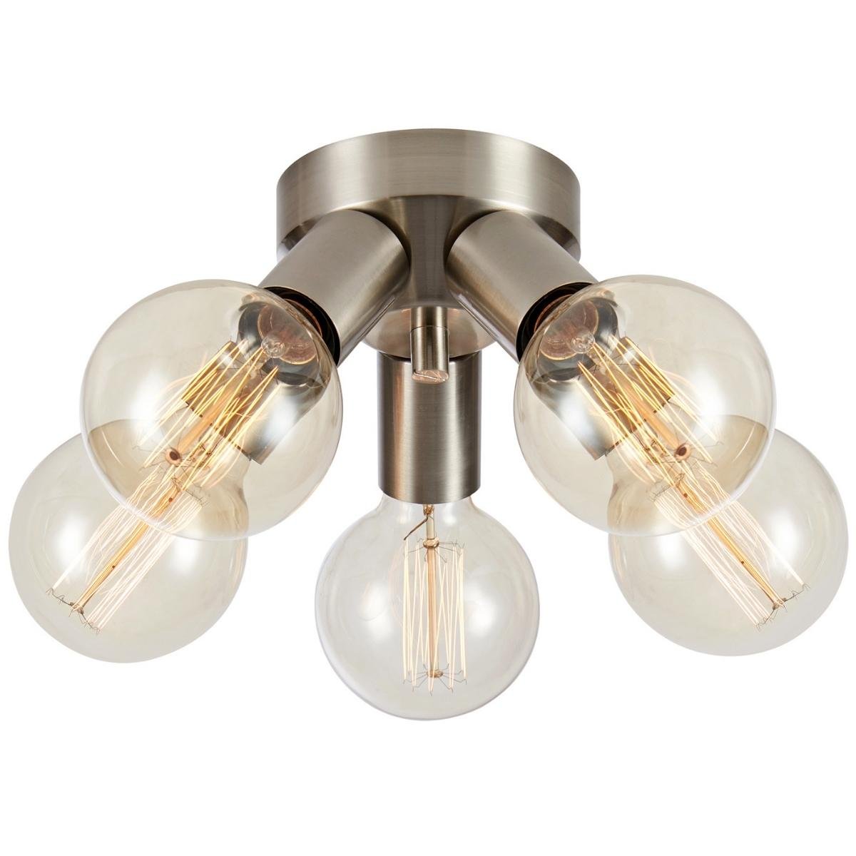 Lampa sufitowa Mazzo 108554 Markslojd 5-punktowa metal nikiel
