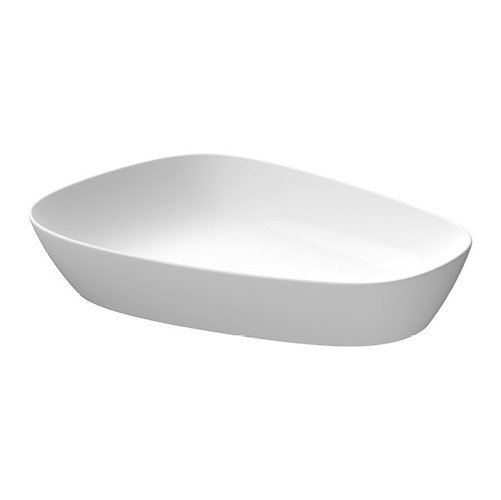 Meissen Keramik Kontra umywalka 60x40 cm nablatowa asymetryczna biała K682-003