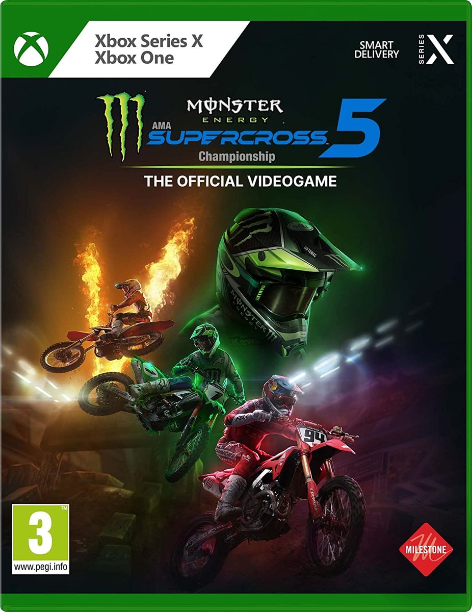 Monster Energy Supercross 5: The Official Videogame GRA XBOX ONE