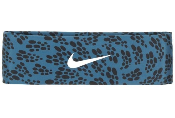 Opaska na głowę NIKE Dri-FIT FURY 3.0 printed blue