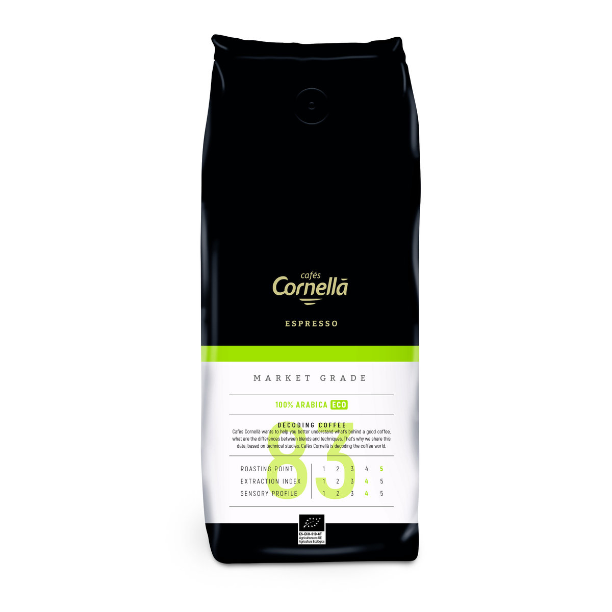 Kawa ziarnista CORNELLA Espresso 83 ECO Market Grade 1 kg